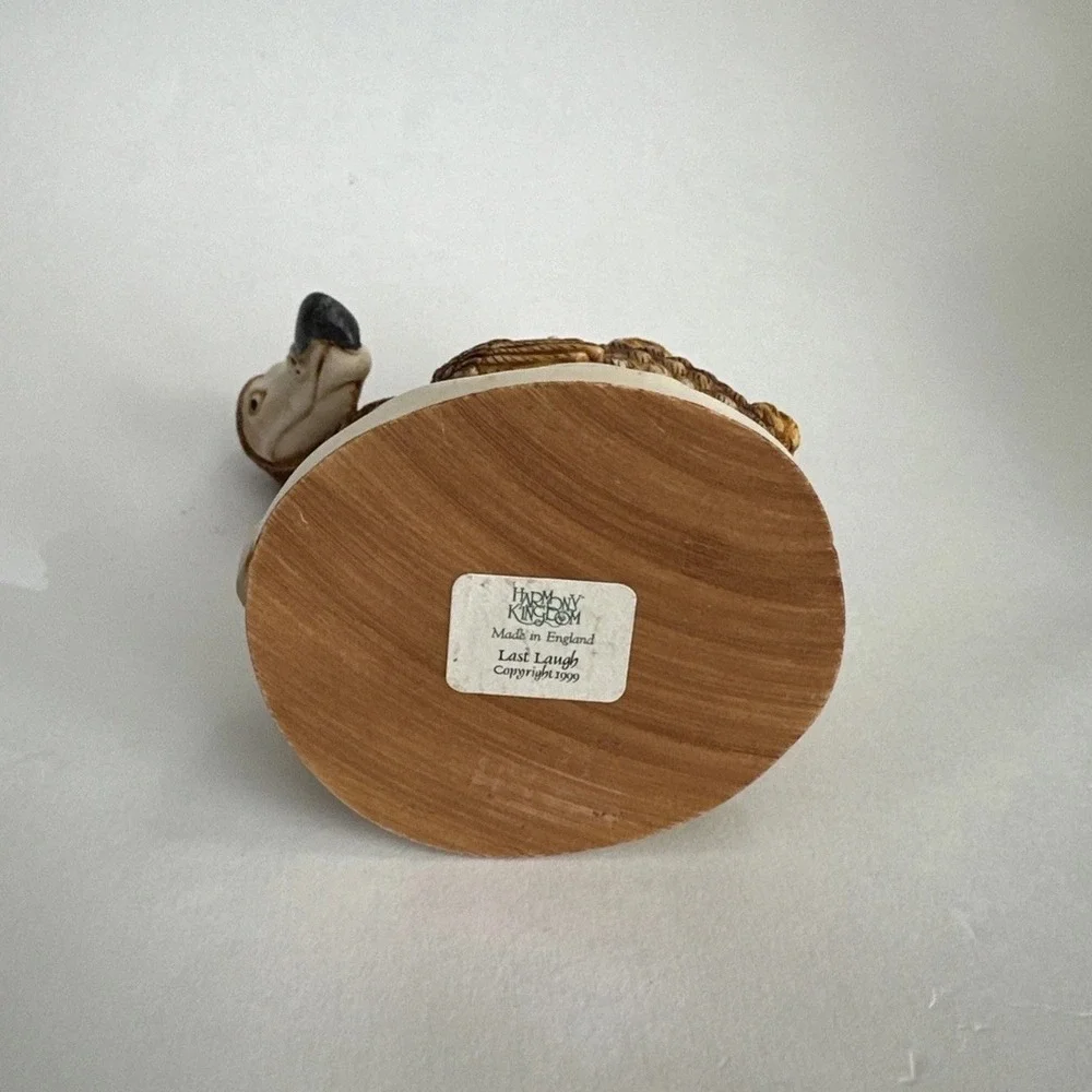 Harmony Kingdom LAST LAUGH Dodo Treasure Jest Box 1999 England Signed Calvesbert